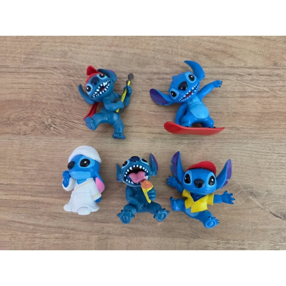 Lilo and Stitch Collectible PVC Stitch Mini Figures Lot Set of 12
